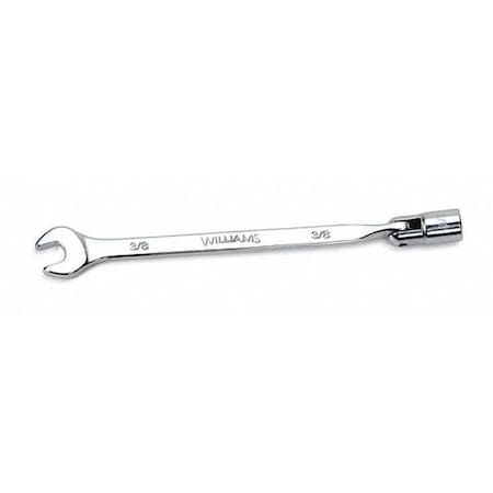 Williams Flex-Head Combo Wrench, 3/8
