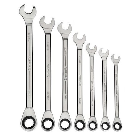 Williams Ratchet Combo Wrench, 12, 19mm MPN:1219MRS