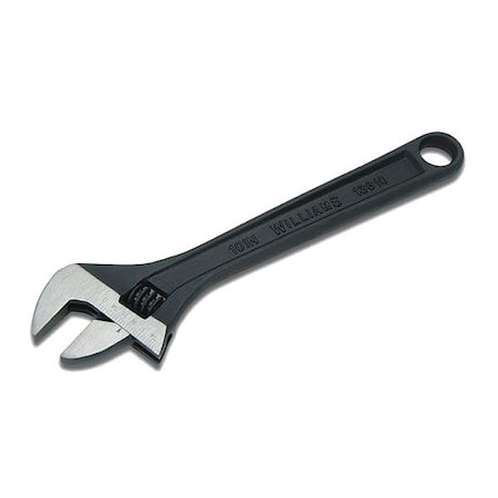 Williams Adjustable Wrench, Black, 4