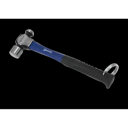 Williams 12 oz. Ball Peen Hammer, Fiberglass Handle MPN:20543-TH