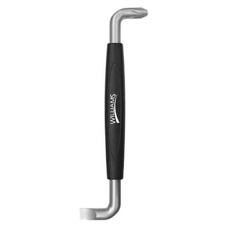 Screwdriver, OffSett Slot 1/4xPH2 Slotted #2: 1/4