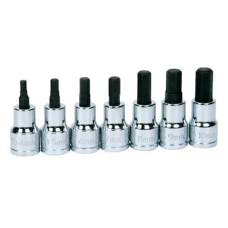 Socket Set, 3/8