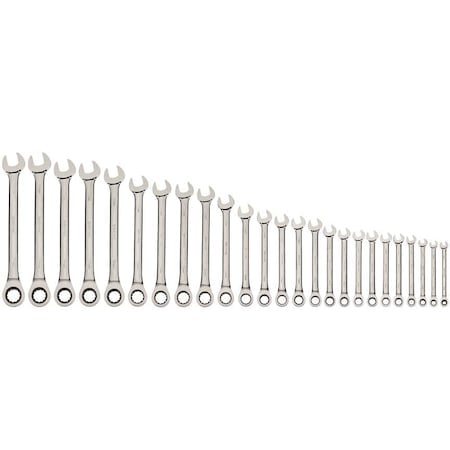 CDI Combo Ratchet Wrench Set, 25 pcs. MPN:JHMWS1126NRC