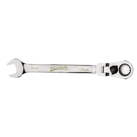Ratcheting Combo Wrench, Flex-Head, 9mm MPN:JHW1209MRCF