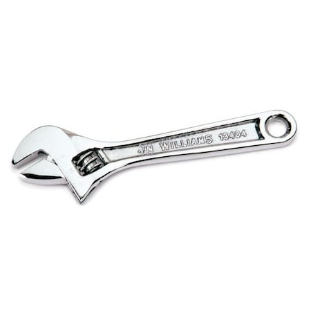 Adjustable Wrench, Chrome, 15