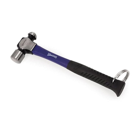 Williams 8 oz. Ball Peen Hammer, Fiberglass Handle MPN:JHW20542-TH