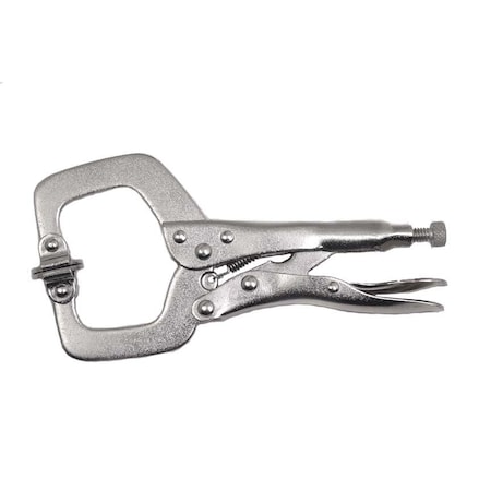 Williams Locking C-Clamp, w/Swivel Pad, 9