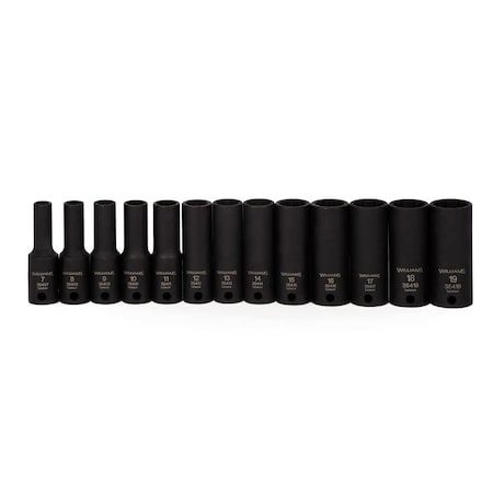 Deep Impact Socket Set, 3/8