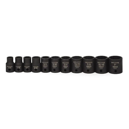 Impact Socket Set, 1/2