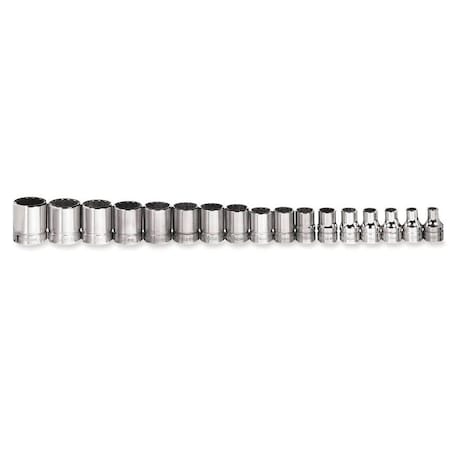 Standard Socket Set, 3/8