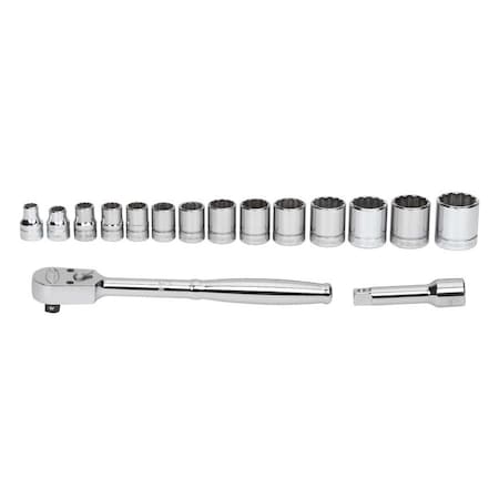 Socket/Tool Set, 3/8