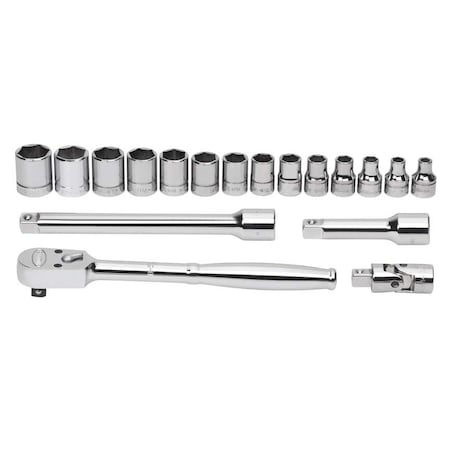 Socket/Tool Set, 3/8