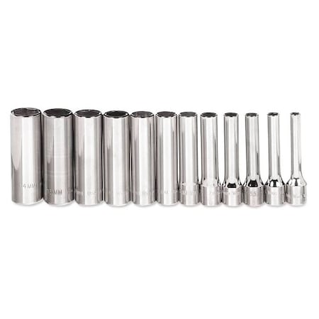 Deep Socket Set, 1/4