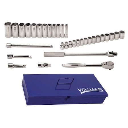 Socket and Tool Set, 1/2