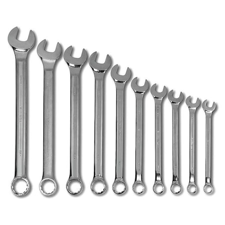 Super Combo Wrench Set, 10 pcs., Metric MPN:JHWMWS-6A