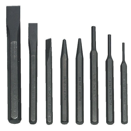 Punch and Chisel Set, 8pcs. MPN:JHWPC-8