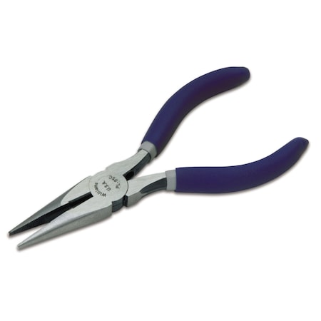 Chain Nose Plier, Short Nose, 5-1/2
