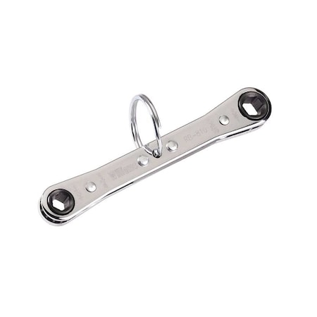 Ratchet Box Wrench, 6pt., 1/2 x 9/16