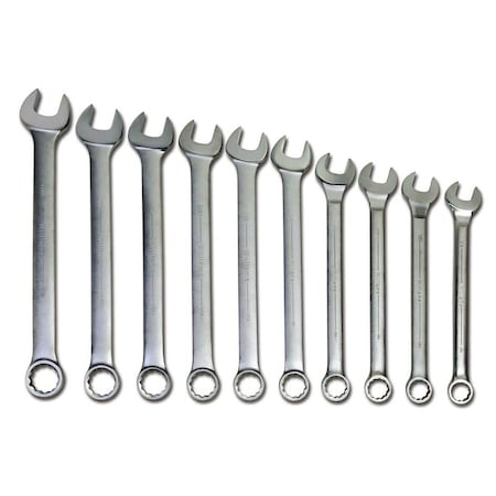 Combo Wrench Set, 10 pcs., SAE MPN:JHWWS-1174TA