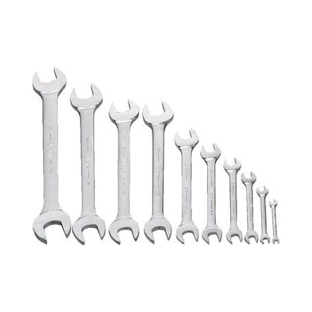 Open End Wrench Set, 10 pcs. MPN:JHWWS-1710A