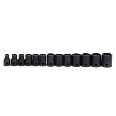 Impact Socket Set, 3/8