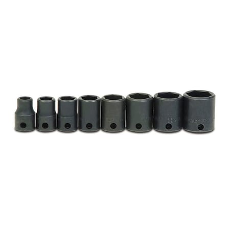 Impact Socket Set, 3/8