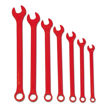 Super Combo Wrench Set, Red, 7 pcs., SAE MPN:JHWWS1170RSC