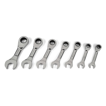 Williams Ratcheting Combo Wrench 7PC Set 3/8-3/4