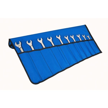 Combo Wrench Set, 10 Pieces, 1/4-3/4
