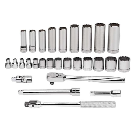 Socket/Tool Set, 3/8