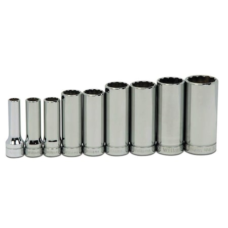 Deep Socket Set, 3/8