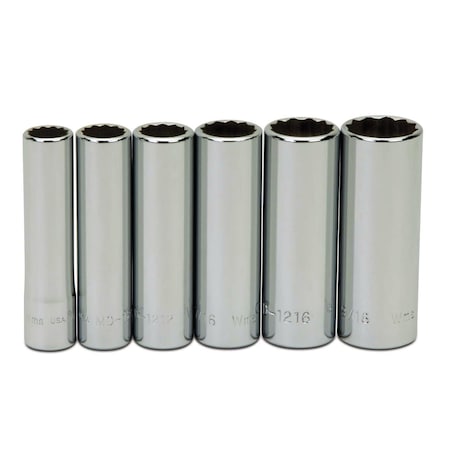 Deep Socket Set, 1/4