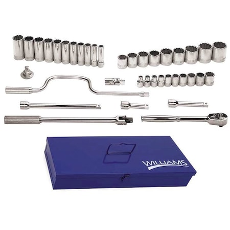Socket and Tool Set, 1/2