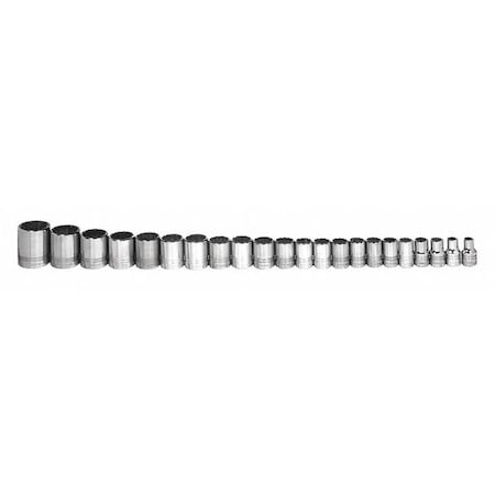 Standard Socket Set, 3/8