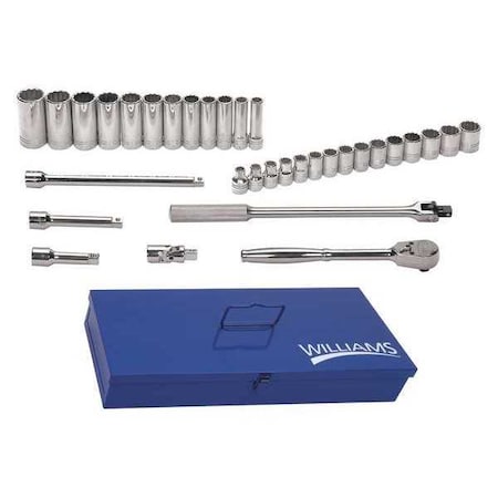 Socket and Tool Set, 1/2