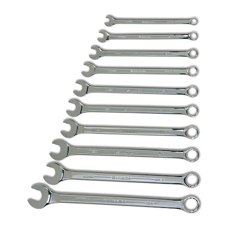 Williams Super Combo Wrench Set, 10 pcs., Metric MPN:MWS-5A