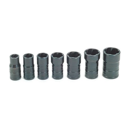 Turbosocket Set, 3/8