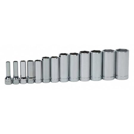 Deep Socket Set, 3/8