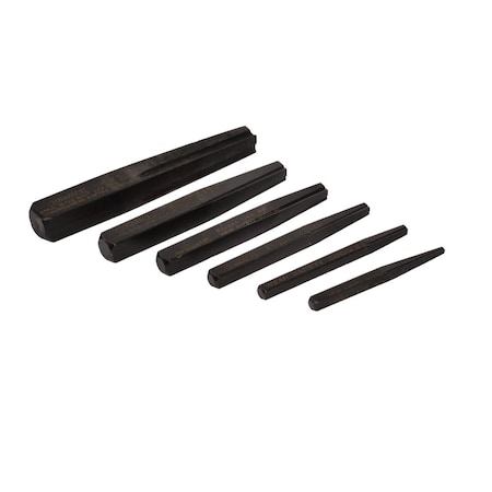 Screw Extraction Set, 6pcs. MPN:JHWEXS-30