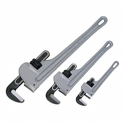 Aluminum Pipe Wrench Set 3pcs.s MPN:JHW13542