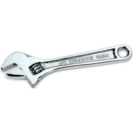 Williams® Adjustable Wrench with Chrome Finish 4