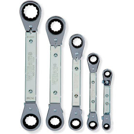Williams® 25° Reversible Offset Ratcheting Box Wrench Set12 Pts 1/4