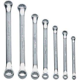 Williams® Double Head 10° Offset Box End Wrench Set 12 Points 1/4