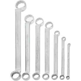 Williams® Double Head 10° Offset Box End Wrench Set 12 Points 3/8