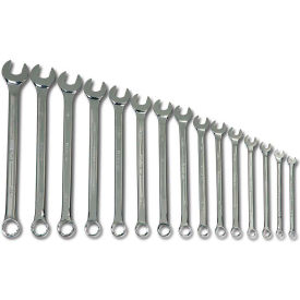 Williams® 15 Piece 7mm to 21mm 12-Point Combination Wrench Set Chrome JHWMWS-15A