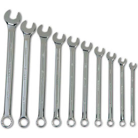 Williams® 10 Piece 7mm to 17mm 12-Point Combination Wrench Set Chrome JHWMWS-5A