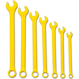 Williams® 7 Piece '3/8mm to 3/4mm 12-Point SuperCombo® Combination Wrench Set Yellow JHWWS1170YSC