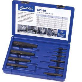 Williams® Tapered Flute Tip Screw Extractor Set 1/8