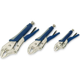 Williams® 3 Piece Locking Curved Jaw Pliers Set JHW23070