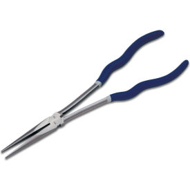 Williams® JHWPL-211C Bent Needle Nose Plier Plastic Dipped Handle 11